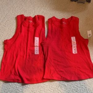 Women’s Red Tank Tops
